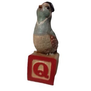 Vintage Tom Clark and Tim Wolfe, Alphabet Letter "Q" - Qual Figurine # 88